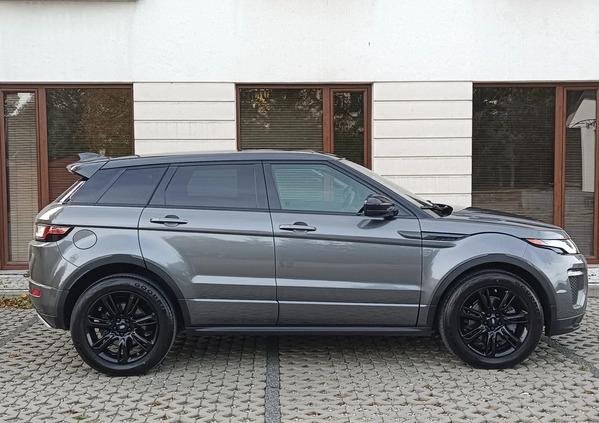 Land Rover Range Rover Evoque cena 117900 przebieg: 60000, rok produkcji 2018 z Biała małe 562